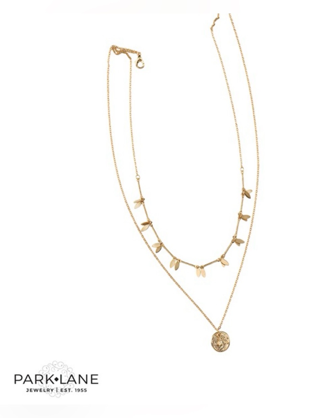 Park Lane - HONEY - Layered Gold Pendant Necklace